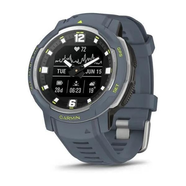 Garmin Instinct Crossover Standard Edition Mavi Granit Akıllı Saat