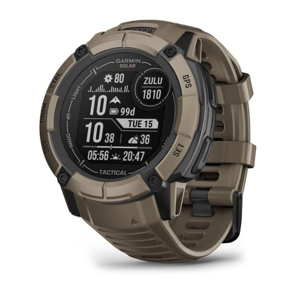 Garmin Instinct 2X Solar Tactical Coyote Tan Multisport Akıllı Saat