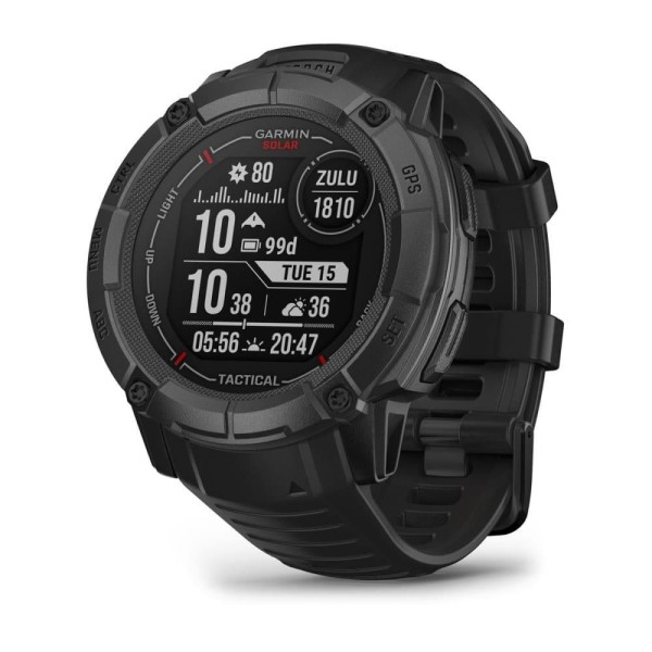 Garmin Instinct 2X Solar Tactical Siyah Multisport Akıllı Saat