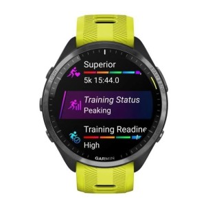 Garmin Forerunner 965 - Karbon Gri DLC Titanyum Sarı | Siyah 2