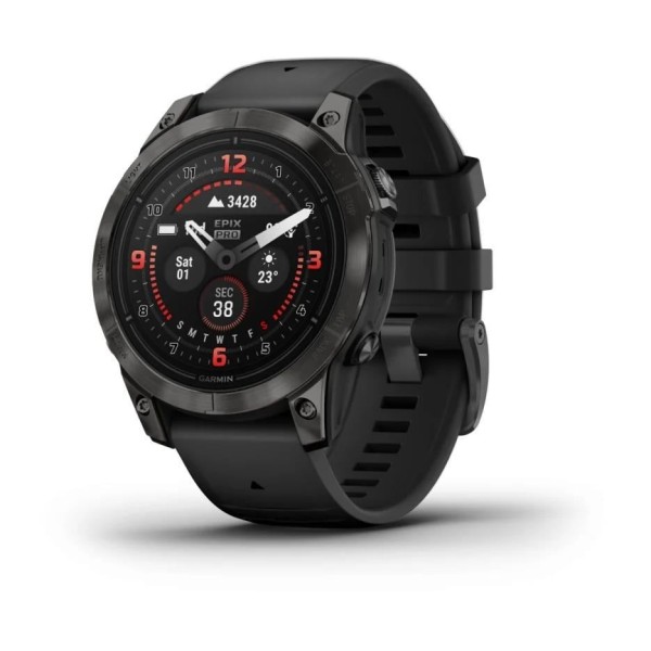 Garmin Epix Pro Gen2 Sapphire Karbon Gri DLC Titanyum