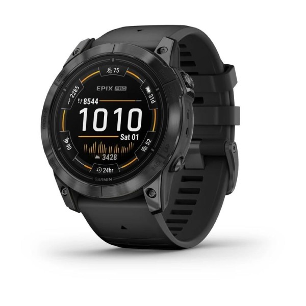 Garmin Epix Pro X Gen2 Standart - Slate Gri Siyah Kayış