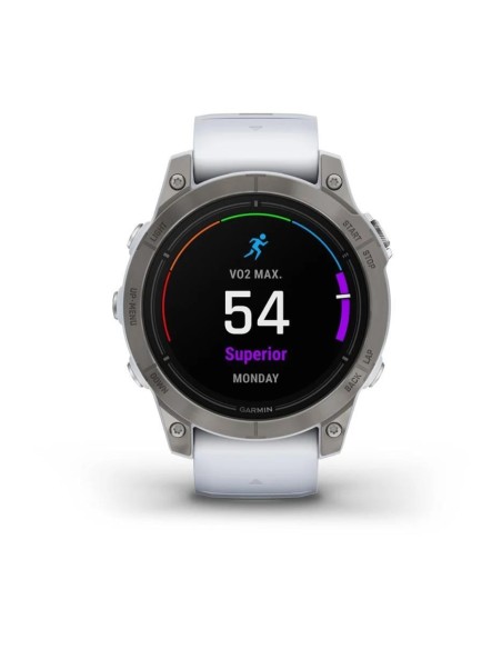 Garmin Epix Pro Gen2 Sapphire Titanyum Beyaz Kayış