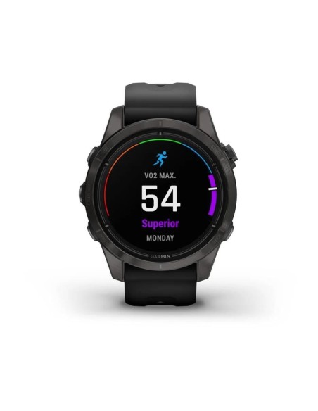 Garmin Epix Pro S Gen2 Sapphire Karbon Gri DLC Titanyum