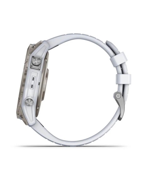 Garmin Epix Pro X Gen2 Sapphire Titanyum Beyaz Kayış
