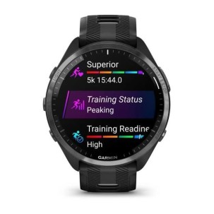 Garmin Forerunner 965 - Karbon Gri DLC Titanyum Siyah | Gri 2
