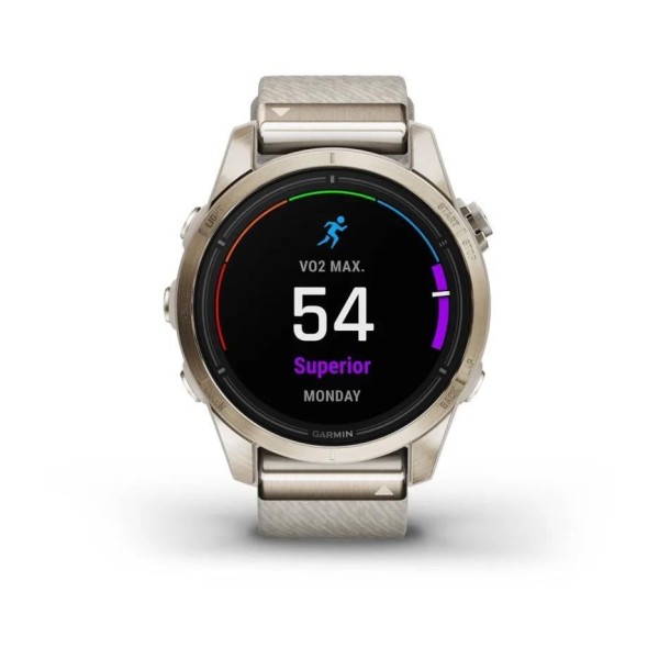 Garmin Epix Pro S Gen2 Sapphire Krem Desenli Kayış