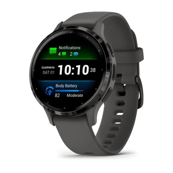 Garmin Venu 3S Slate Gri Kayışlı