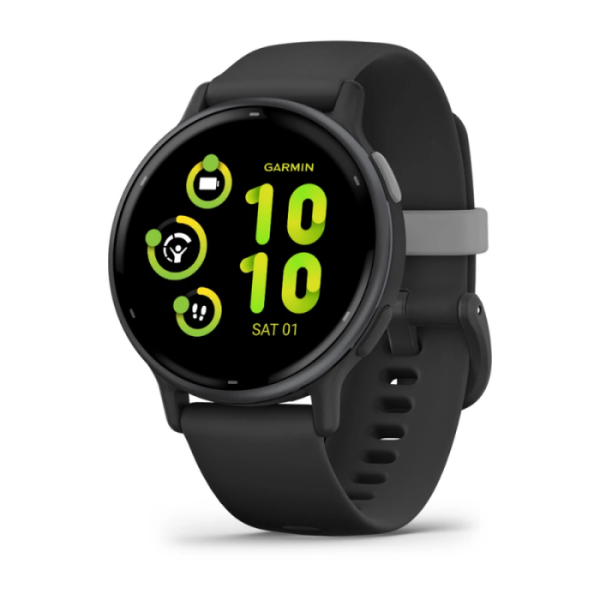 Garmin vivoactive 5 - Slate | Siyah Kayışlı Akıllı Saat