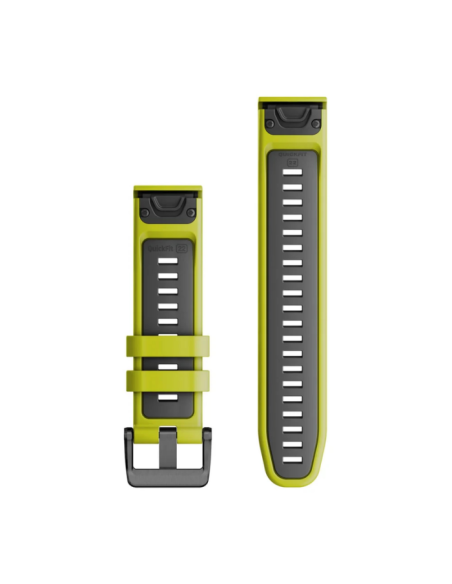 Garmin Quickfit 22 mm Yedek Kayış - Sarı Graphite