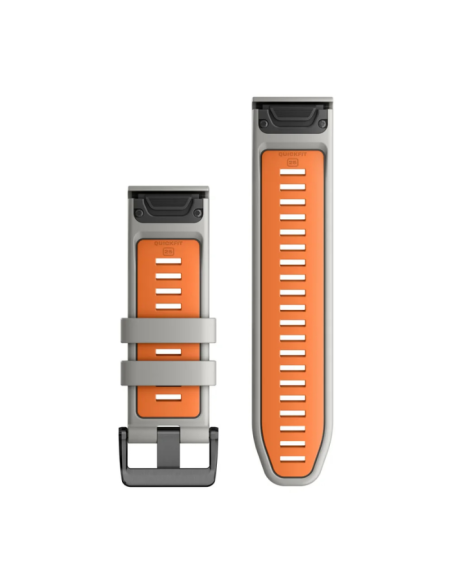 Garmin Quickfit 26 mm Yedek Kayış - Gri Turuncu