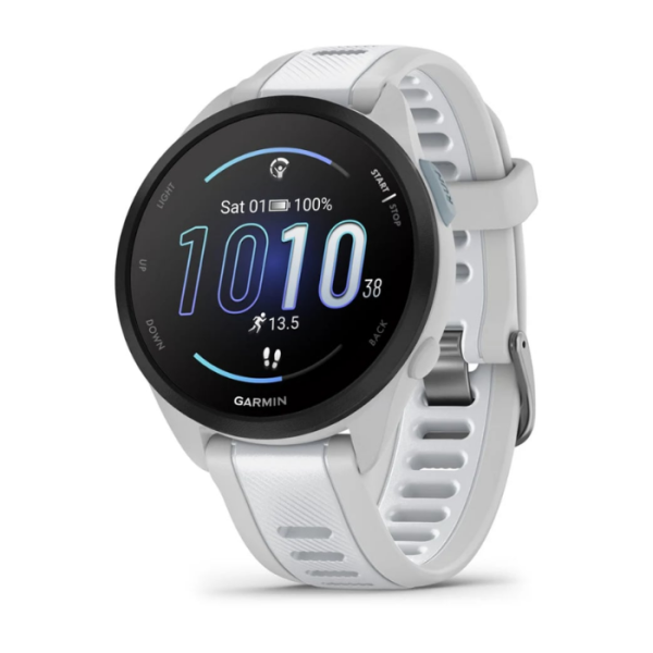 Garmin Forerunner 165 Sis Grisi Beyaz