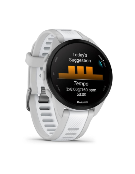 Garmin Forerunner 165 Sis Grisi Beyaz