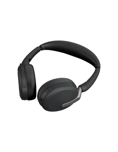 Jabra Evolve2 65 Flex Duo USB MS Kablosuz Şarjlı Kulak Üstü Kulaklık