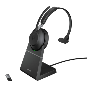 Jabra Evolve2 65 Mono Usb Ms Şarj Standlı Kablosuz Kulak Üstü Kulaklık