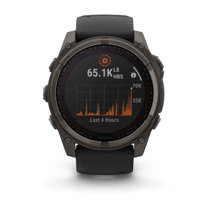 Garmin Fenix 8 – 51 mm Solar Sapphire Karbon Gri DLC... 2