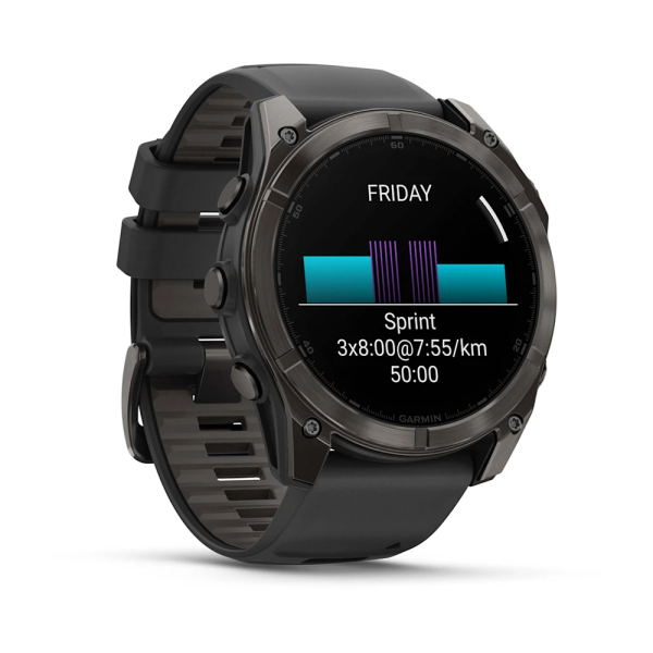 Garmin Fenix 8 – 51 mm AMOLED Sapphire Karbon...