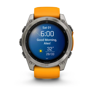 Garmin Fenix 8 – 51 mm AMOLED Sapphire Titanyum... 2
