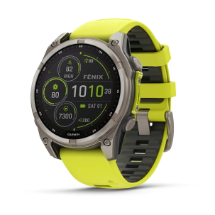 Garmin Fenix 8 - 47 mm Solar Sapphire Titanyum Amp...