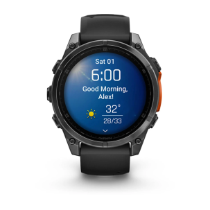 Garmin Fenix 8 – 47 mm AMOLED Siyah/Gri Kayışlı 2