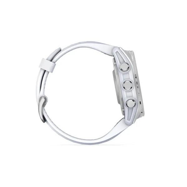 Garmin Fenix 8 - 43 mm AMOLED Gümüş Beyaz Taşlı...