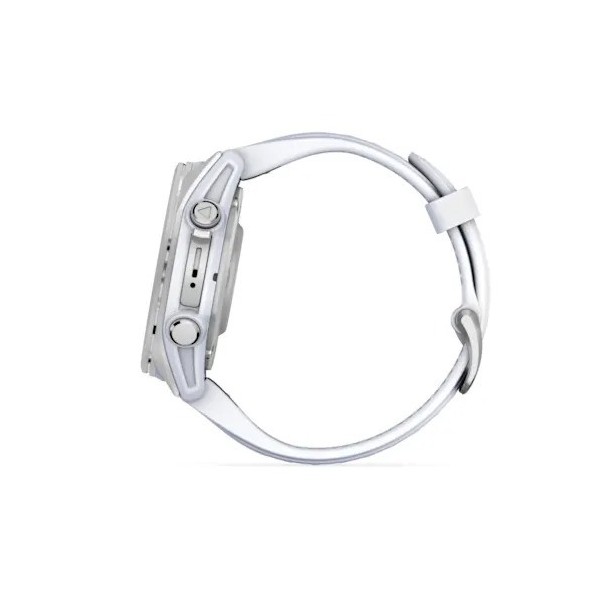 Garmin Fenix 8 - 43 mm AMOLED Gümüş Beyaz Taşlı...