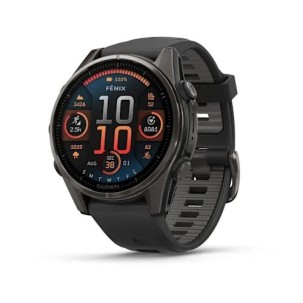 Garmin Fenix 8 - 43 mm, AMOLED Sapphire Karbon Gri DLC...