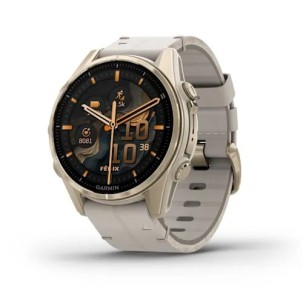 Garmin Fenix 8 - 43 mm AMOLED Sapphire Soft Gold ve...