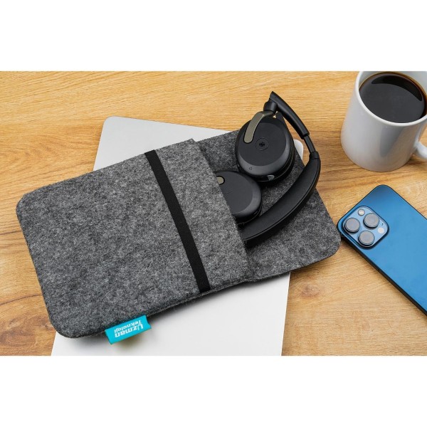 Kablolu ve Kablosuz Kulaklık Kılıfı - Keçe