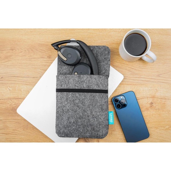 Kablolu ve Kablosuz Kulaklık Kılıfı - Keçe