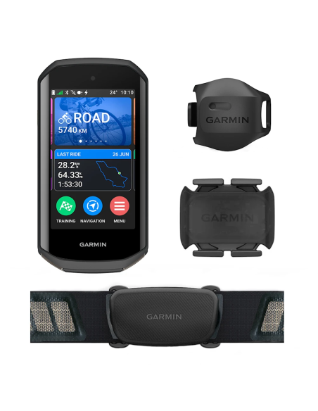 Garmin Edge 1050 Bundle Yol,Bisiklet Navigasyonu & Hız Sensörü Nabız Bant Seti