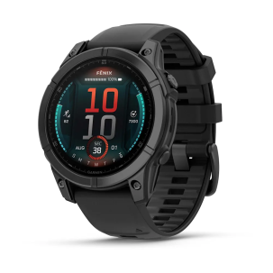 Garmin Fenix E - 47 mm AMOLED Slate Gri Siyah Silikon...