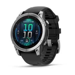 Garmin Fenix E – 47 mm AMOLED Paslanmaz Çelik Siyah...