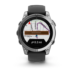 Garmin Fenix E – 47 mm AMOLED Paslanmaz Çelik Siyah... 2