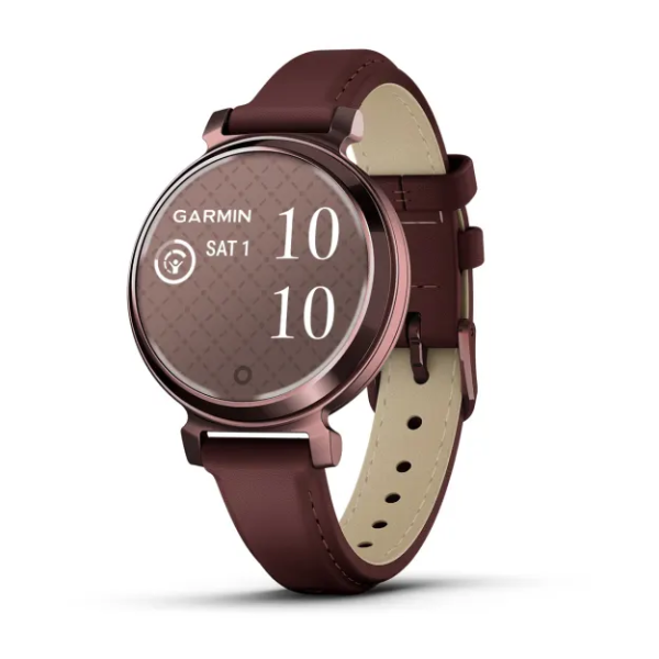 Garmin Lily 2 Koyu Bronz Deri Kayışlı