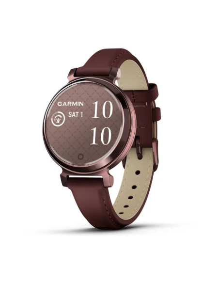 Garmin Lily 2 Koyu Bronz Deri Kayışlı