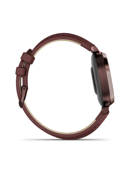 Garmin Lily 2 Koyu Bronz Deri Kayışlı