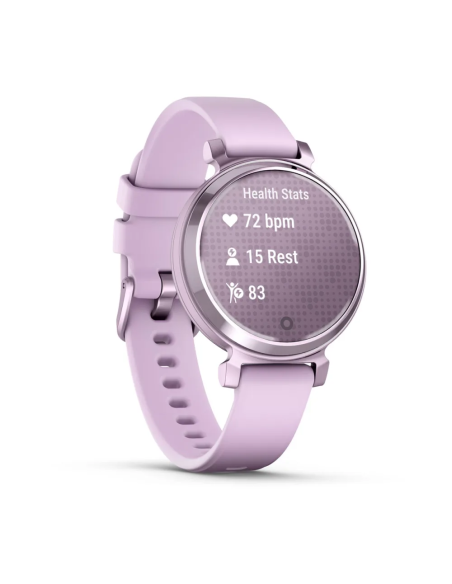 Garmin Lily 2 Metalik Lila Lila Silikon Kayışlı