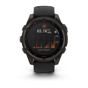 Garmin Fenix 8 - 47 mm Solar Sapphire Karbon Gri DLC... 2