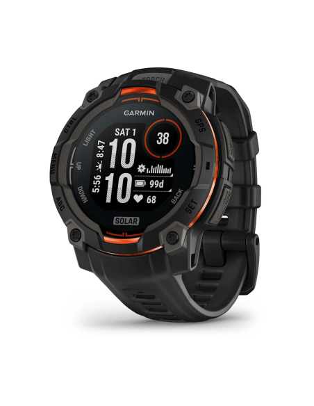 Garmin Instinct 3 – 45 mm, Solar Siyah