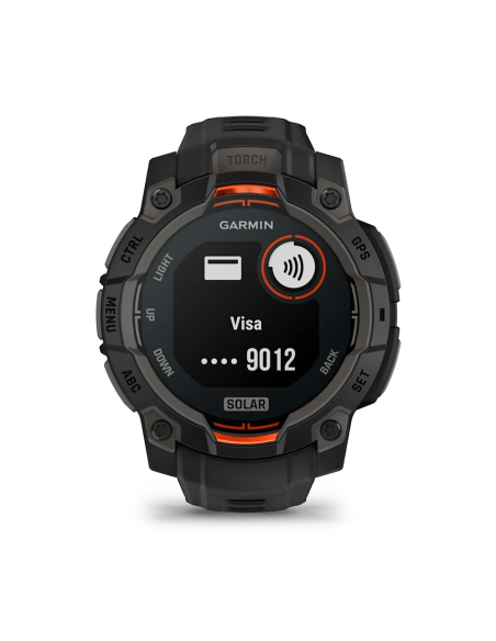 Garmin Instinct 3 – 45 mm, Solar Siyah