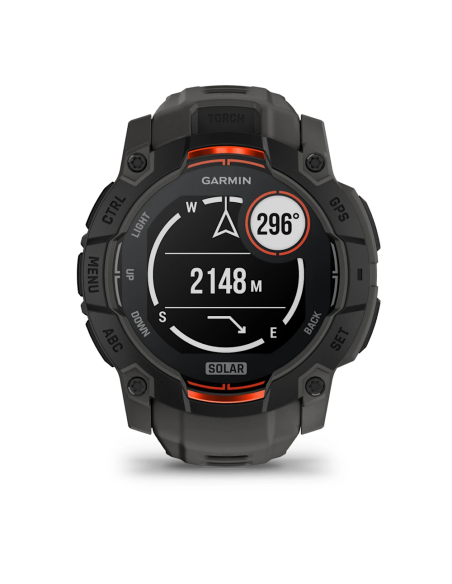Garmin Instinct 3 – 50 mm, Solar Kömür Siyahı