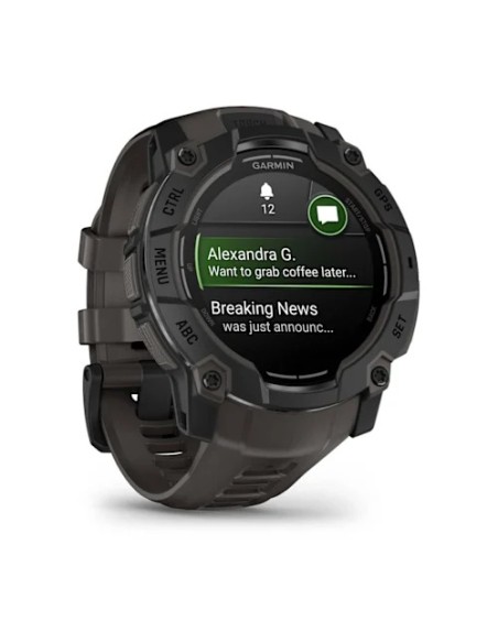 Garmin Instinct 3 – 50 mm AMOLED Kömür Siyahı