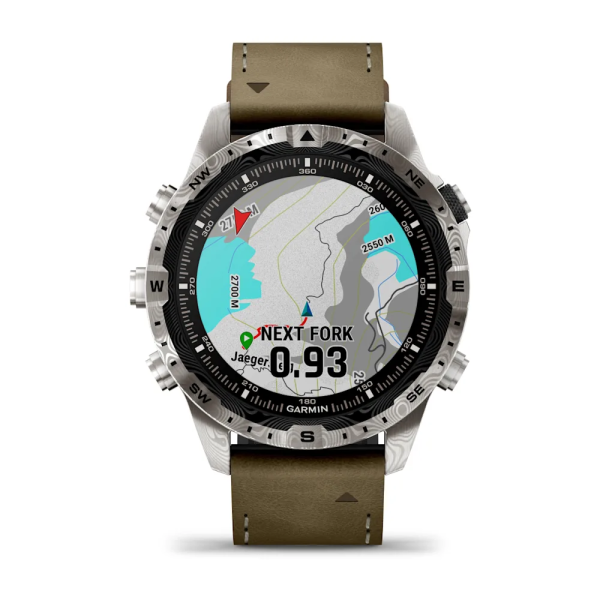 Garmin MARQ Adventurer (Gen 2) Damascus Steel...