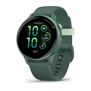 Garmin Vivoactive 6 Metalik Jasper Yeşili