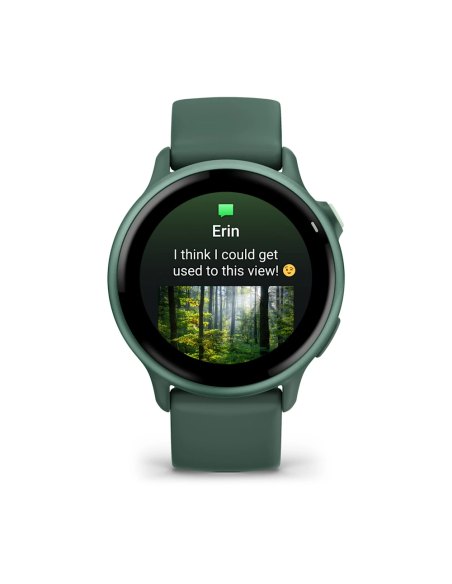 Garmin Vivoactive 6 Metalik Jasper Yeşili