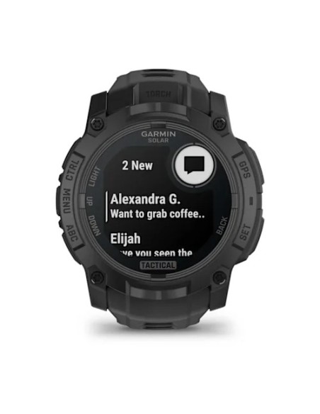 Garmin Instinct 3 – 45 mm Solar Tactical Edition Siyah