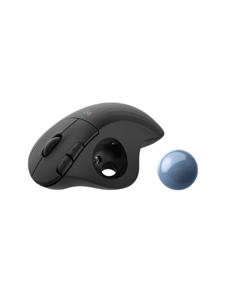 Logitech M575 Kablosuz Ergonomik Trackball Kurumsal Mouse - Siyah