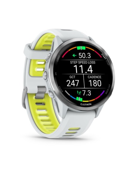 Garmin Forerunner 970 Titanyum Beyaz | Sarı