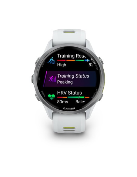 Garmin Forerunner 970 Titanyum Beyaz | Sarı